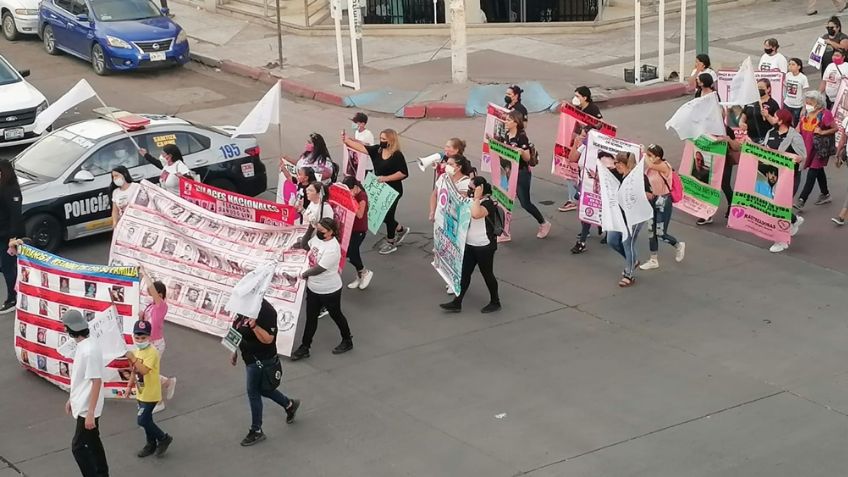 Ciudad Obregón: Colectivos de búsqueda marchan por víctimas de desaparición en Cajeme