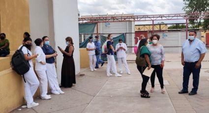 Ciudad Obregón: Personal del Hospital del Niño y la Mujer trabaja bajo protesta