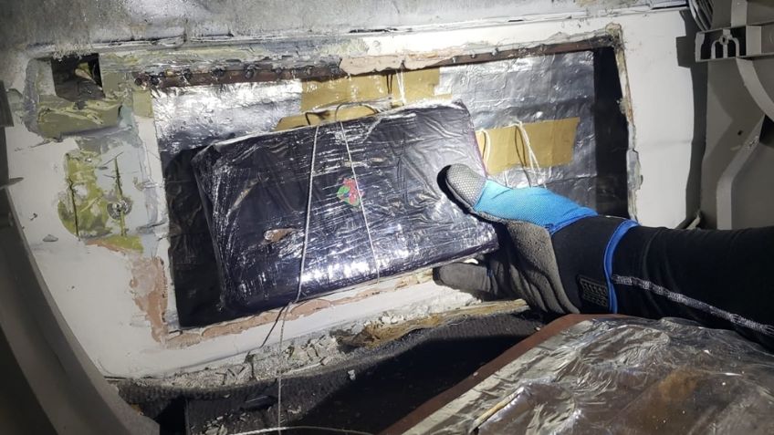 Arrestan a dos traileros en carretera de Sonora; viajaban con más de 48 kilos de droga