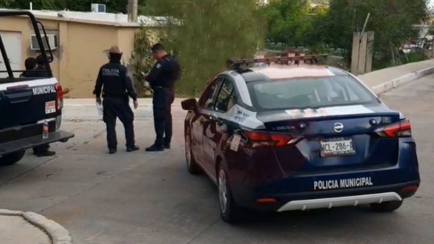Localizan a hombre sin vida frente a vivienda de Guaymas; creían que estaba dormido