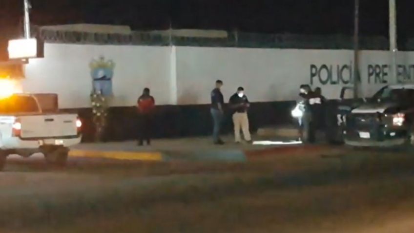 Dejan corona fúnebre en comandancia de Guaymas; se trataría de una amenaza de muerte