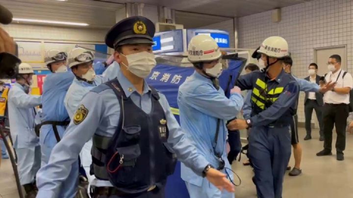 (VIDEO) "Mi miseria se debe a la gente": Atacante del tren de Tokio confiesa por qué inició el atentado