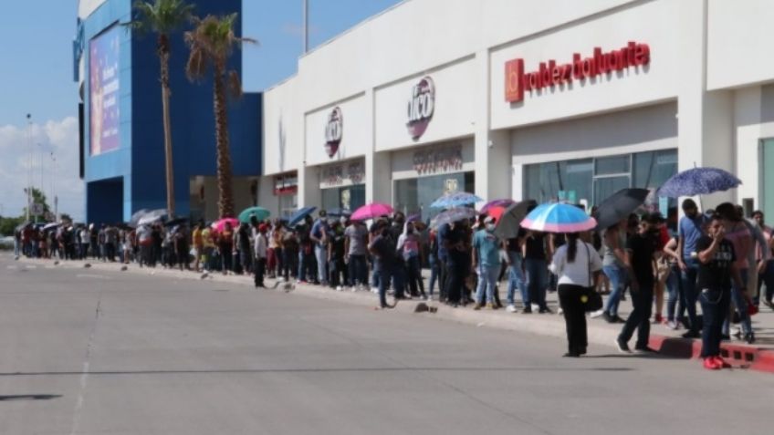 Cajeme: Jornada extendida de vacunación Covid-19 registra caos y largas filas