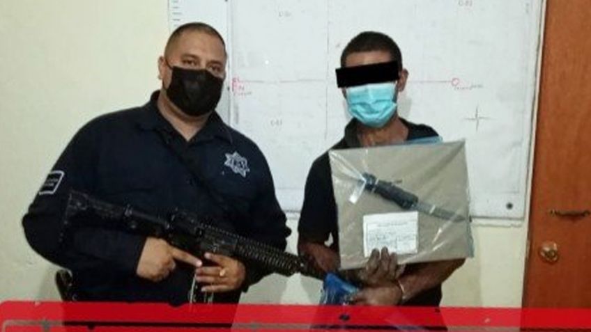 Sorprenden a ladrón al sur de Ciudad Obregón; intentó robar cableado eléctrico en empresa