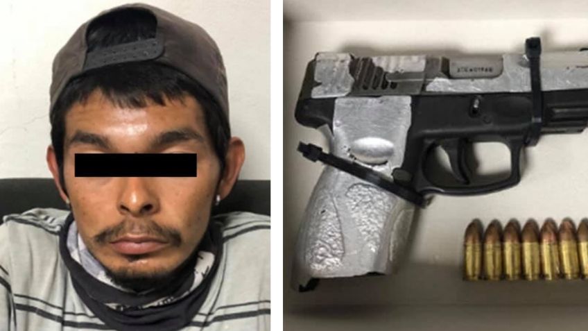 Viajaba con una pistola cargada en San Luis Río Colorado; fue puesto tras las rejas