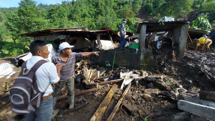 Tragedia: Tras deslave en Chiapas, muere Emiliano, de 22 años; hay otros desaparecidos