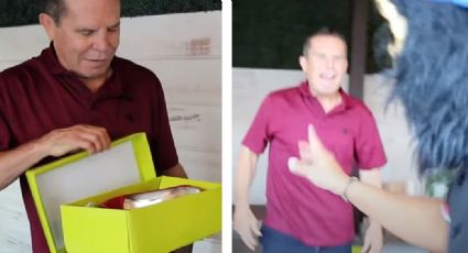 VIDEO: Youtuber desata la furia de Julio César Chávez tras regalarle un par de zapatillas