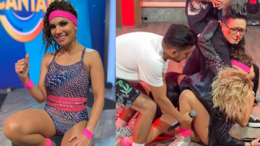 ¡Adiós 'VLA'! Tras 23 años en TV Azteca, corren a Tábata Jalil y se desmaya en vivo