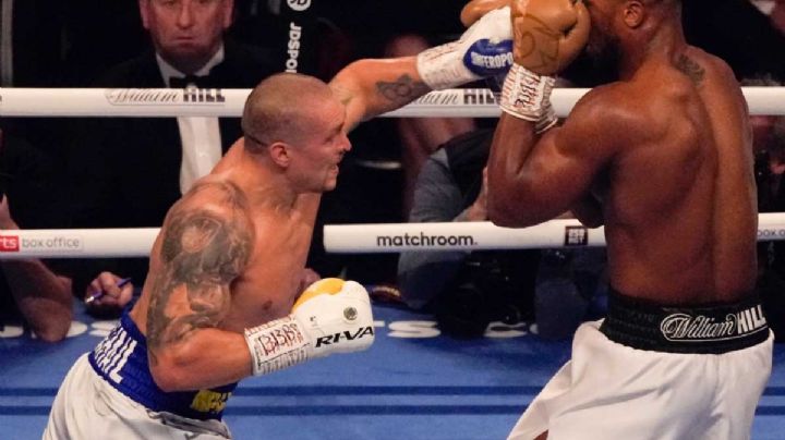 Oleksandr Usyk da la sorpresa en Londres al derrotar al campeón Anthony Joshua
