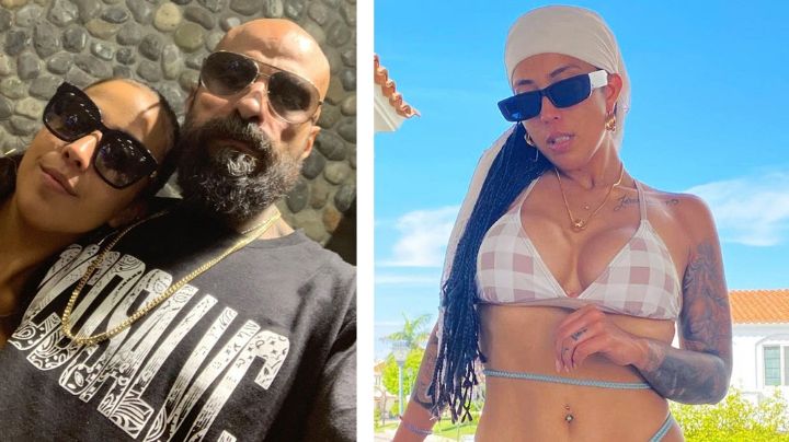 Hija de Babo de Cártel de Santa se va a la playa y sorprende con bañador 'animal print'