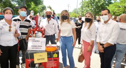 Claudia Pavlovich entrega proyectos productivos a 300 familias de 60 municipios de Sonora