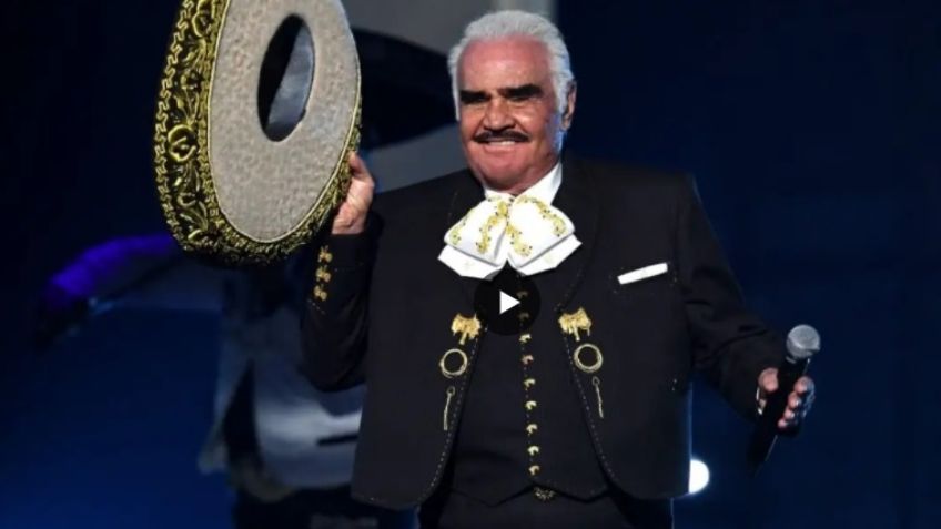 La familia de Vicente Fernández da importante noticia sobre la salud del cantante