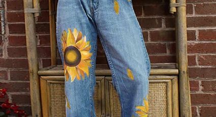 Los jeans con estampados arrasarán en los 'outifits' de otoño 2021; descubre cómo llevarlos
