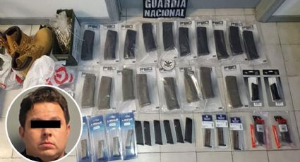 Con dos armas de fuego y varios cartuchos, aseguran a Johnnie 'N' en garita de Nogales