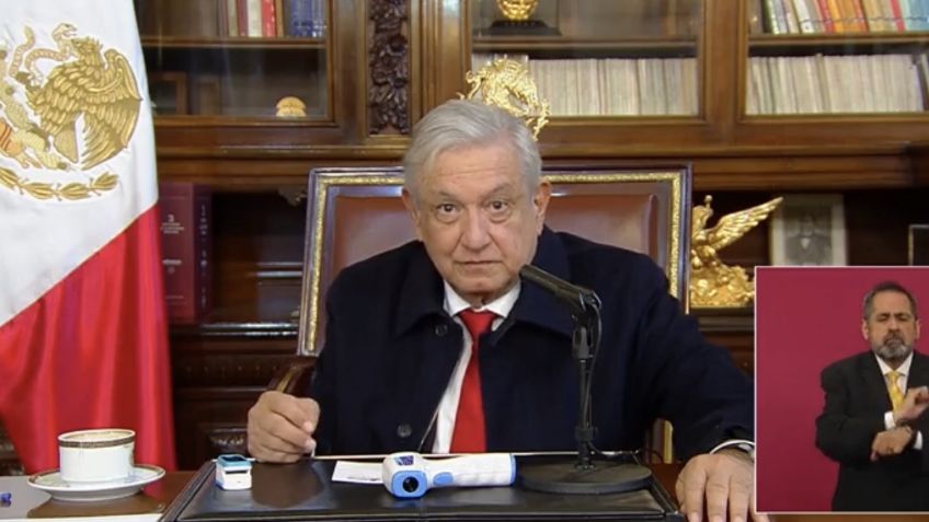 "Me siento bastante bien", resalta AMLO al enviar mensaje desde su aislamiento