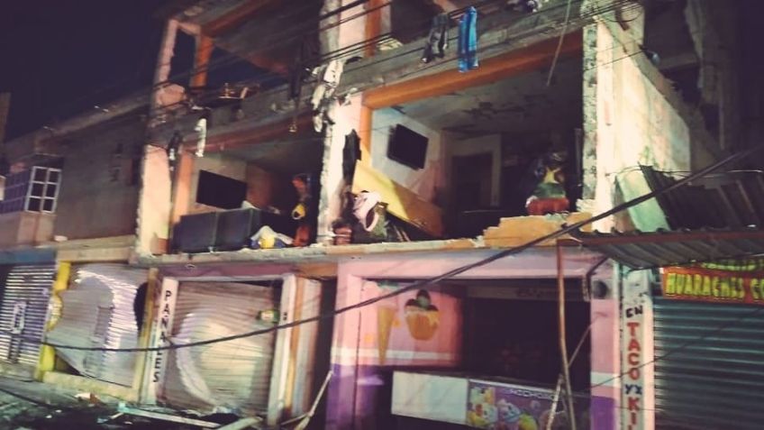 Explota inmueble en Ecatepec; autoridades reportan varios heridos