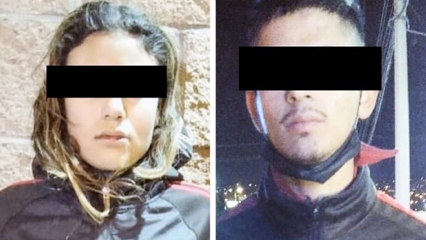 Capturan a pareja de asaltantes en Nogales; llevaban pistola cargada y dosis de droga