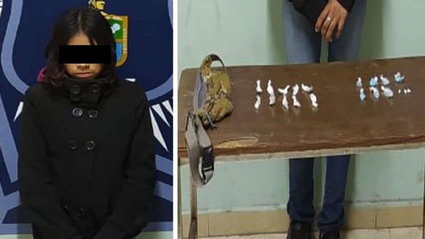 Jovencita de 19 años es arrestada en el Valle del Yaqui con varios envoltorios de droga