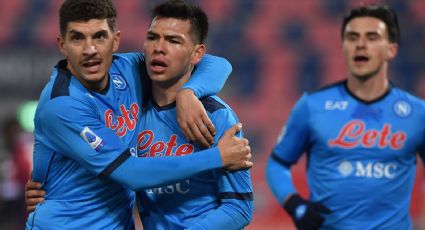 ¡Calla bocas! El 'Chucky' Lozano consigue doblete para el triunfo del Napoli en la Serie A