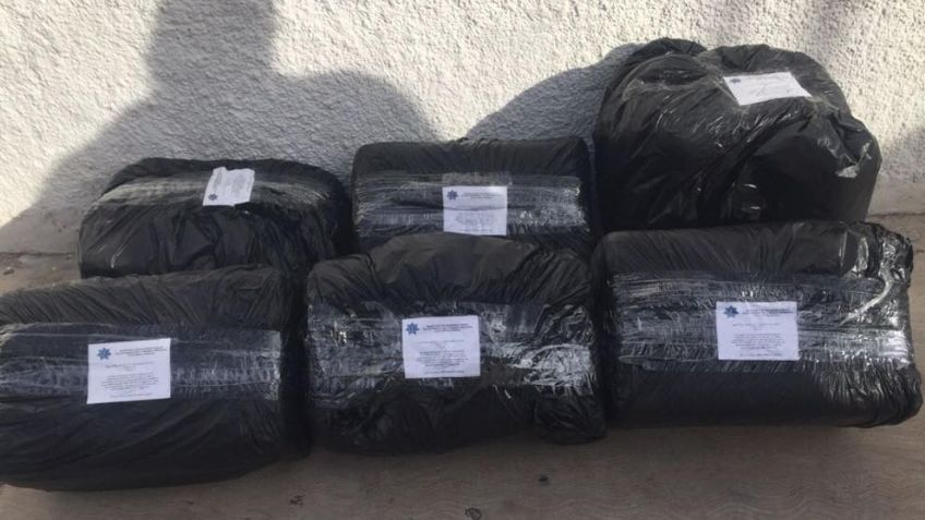Localizan más de 61 kilos de marihuana en frontera de Sonora; estaba abandonada