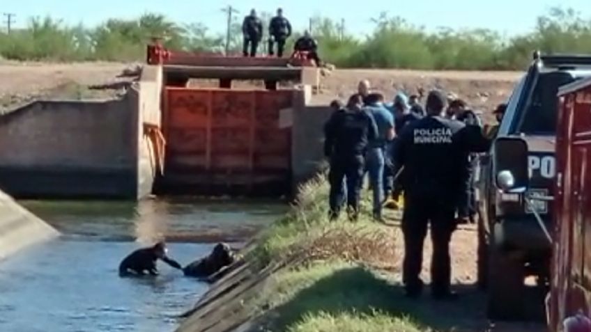 Violento inicio de año: Arrojan dos cuerpos maniatados a canal de riego de Cajeme