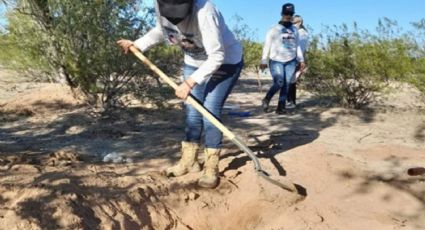 Colectivo encuentra fosa con restos humanos en predio ubicado a lado de la Carretera 26