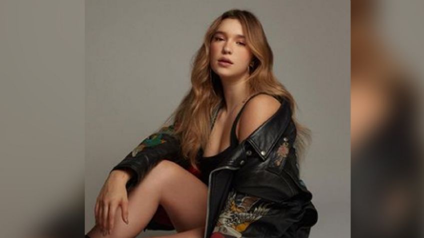 Mía Rubín, hija de Andrea Legarreta, derrite a todo Televisa al modelar atractivo vestido rojo