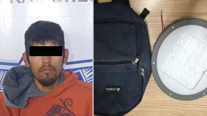 Hermosillo: Por dañar y robar objetos de un poste de luz, aprehenden a Paulo César