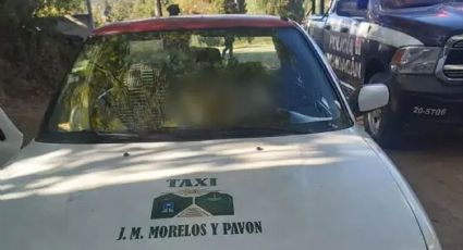 Taxista es ejecutado dentro de su unidad; le colocaron un 'narcomensaje'