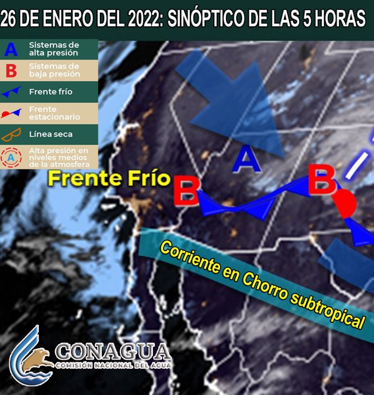 Pronóstico del clima para Sonora