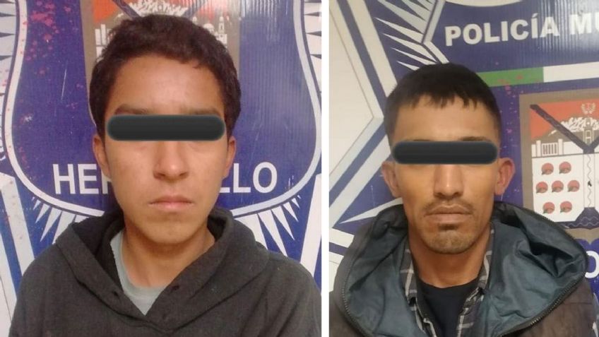 Hermosillo: Tras sorprenderlos desmantelando casa y auto en Villa Verde, arrestan a dos jóvenes
