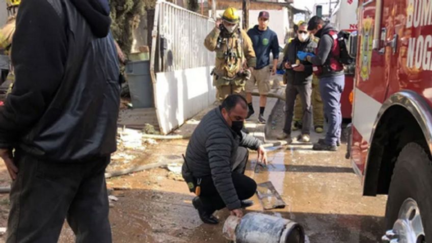 Muere hombre víctima de la explosión ocurrida en domicilio de la 5 de febrero en Nogales