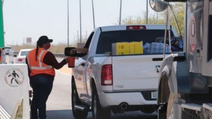 Paisanos abarrotan carreteras de Sonora en su regreso a EU tras fiestas decembrinas