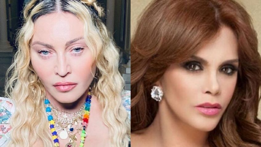 Madonna da pruebas de que sí se molestó con Lucía Méndez por no bailar en su concierto