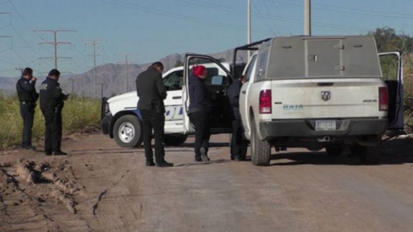 Descubren un cuerpo en camino de terracería con la cabeza herida y cubierta con una bolsa