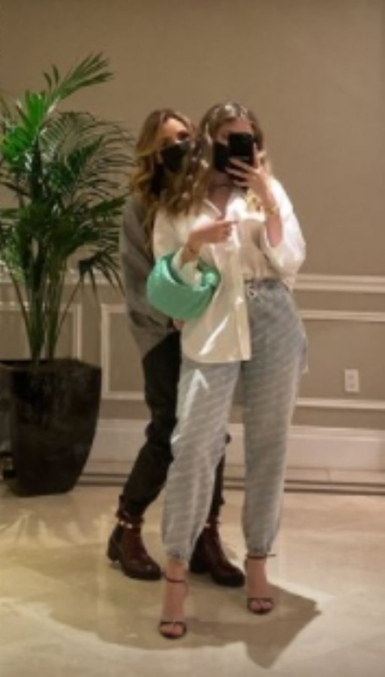 Regina y Angélica Rivera