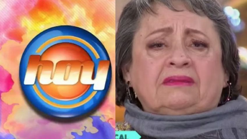 Tras acabar en la calle y sin dinero, actriz de Televisa aparece en 'Hoy' y ruega que la contraten