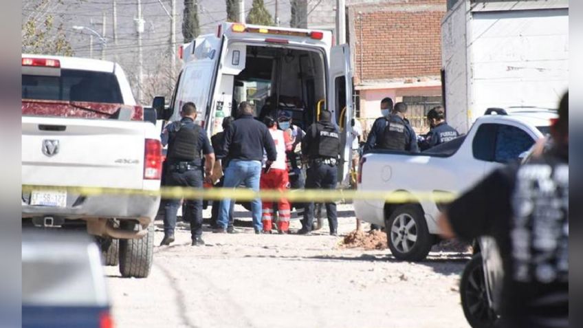 Dos sujetos son asesinados a tiros al interior de un taller mecánico en Chihuahua