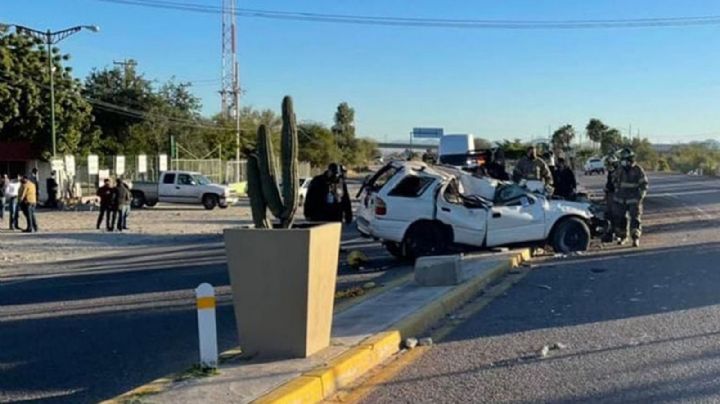 Accidente deja un lesionado de gravedad y múltiples daños en vehículo camino a San Pedro