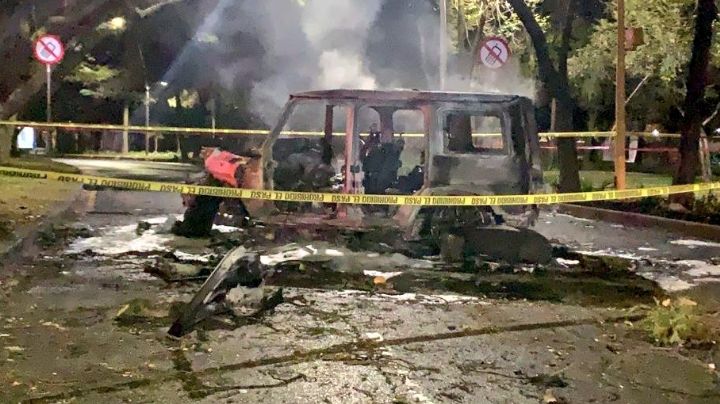 (VIDEO) Tragedia en CDMX: 2 mueren calcinados tras colisionar en concurrida avenida