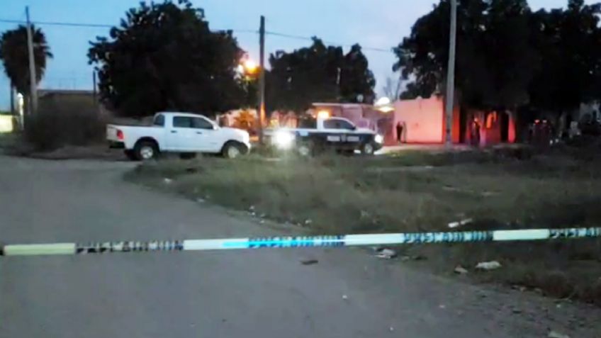 Doble homicidio en Cajeme: Sicarios ultiman a tiros a dos personas en plena vía pública