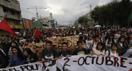 Esta será la ruta y la hora de la marcha de este 2 de octubre en la Ciudad de México