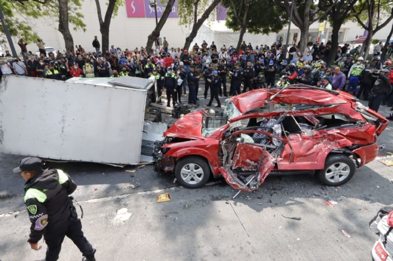Accidentes vehiculares en la CDMX