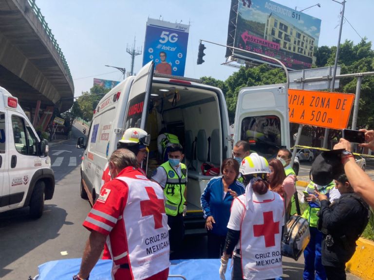 Accidente en la Gustavo A. Madero