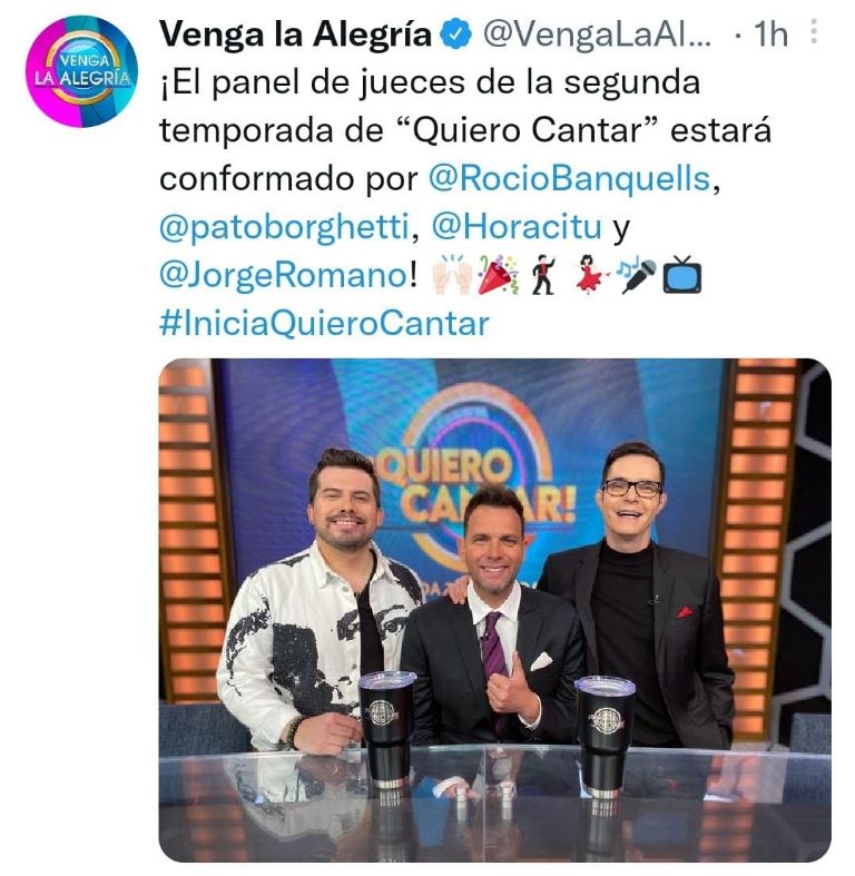 Rocío regresa a VLA