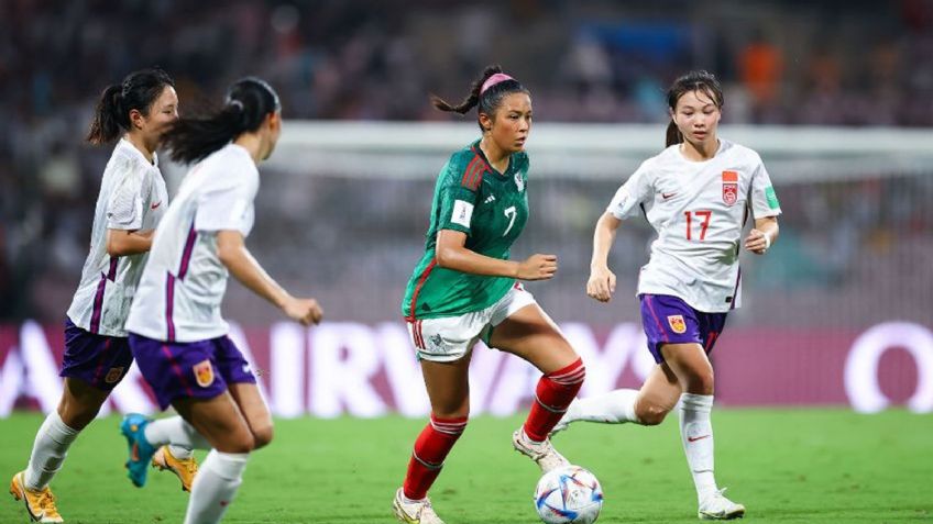 Con el pie izquierdo: 'Tri' Femenil Sub 17 debuta con derrota ante China en el Mundial