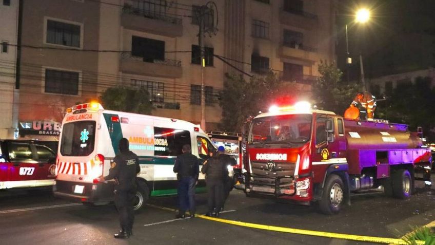 Voraz incendio en CDMX desata pánico y moviliza al cuerpo de Bomberos; reportan una víctima