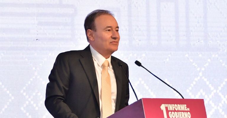 Durazo rinde su primer informe de Gobierno