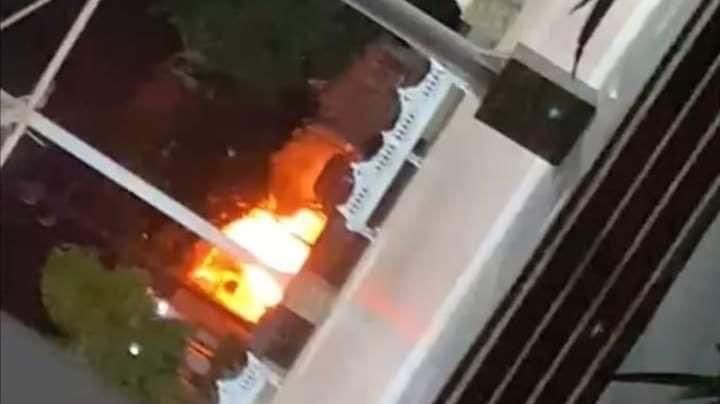 (FOTOS) 4T celebrando y Sonora ardiendo: Caos y balaceras en Guaymas, Empalme, San Luis y Rosario de Tesopaco