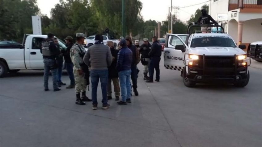 (FOTOS) Terror: Sujetos atacan a elementos de la Guardia Nacional e incendian una patrulla